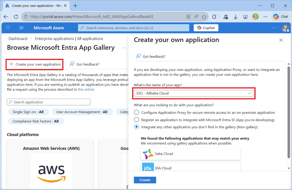 Membuat Aplikasi Sendiri di Entra